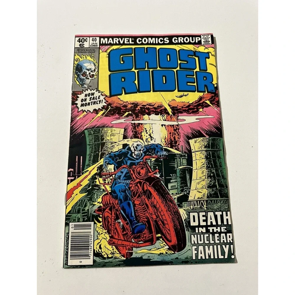 MARVEL GROUP GHOST RIDER #40 Death In‎ The Nuclear Family 1979